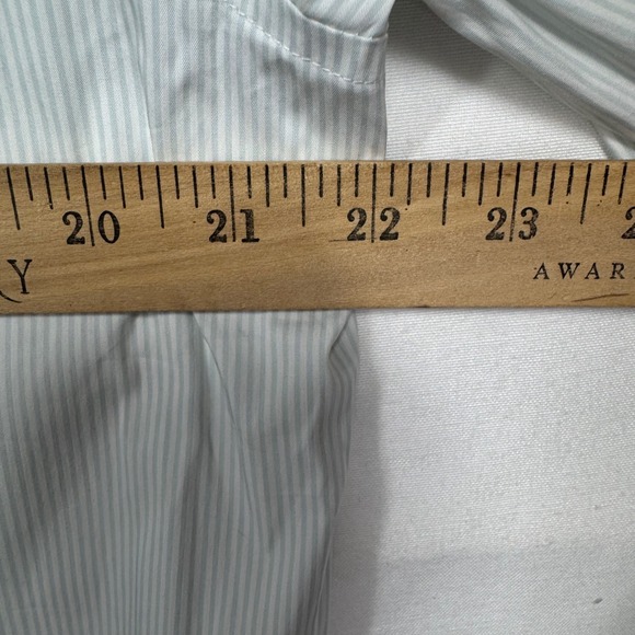 Calvin Klein Striped Long‎ Sleeve Button Down Dress Casual Shirt Mens Sz Large - Picture 5 of 8